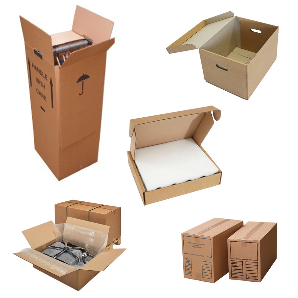 6.5 X 3.5 X 2 Inch Cardboard Brown Ribbon Gift Box